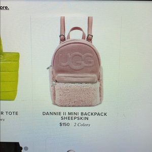 ISO ugg dannie II mini backpack